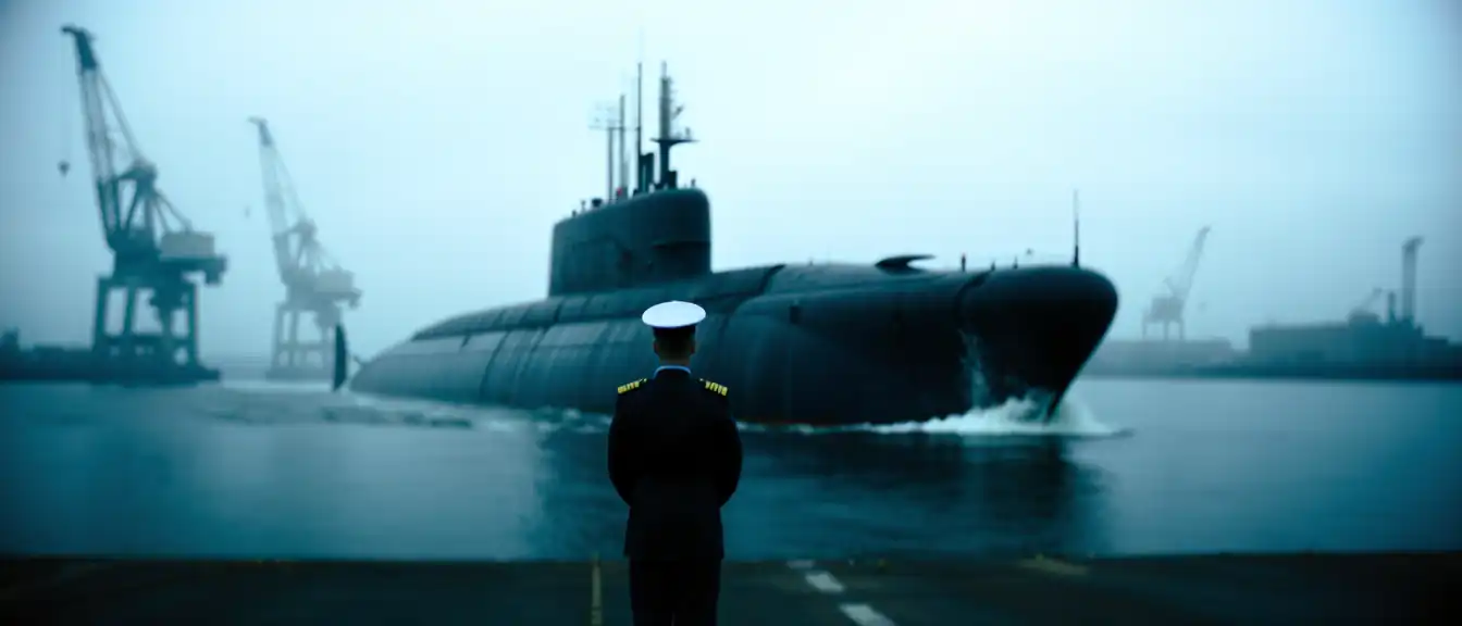 На плаву: новейший атомный крейсер «Ульяновск» покинул достроечный комплекс «Севмаша»