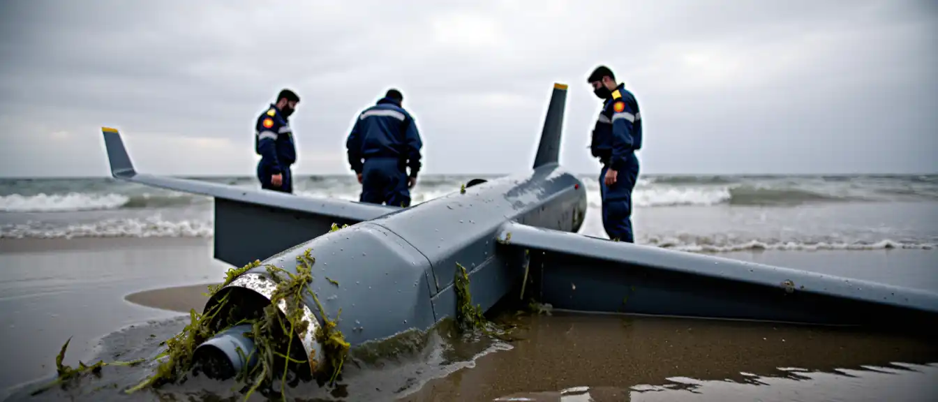 Загадка в турецких водах: береговая охрана изымает очередной неопознанный дрон