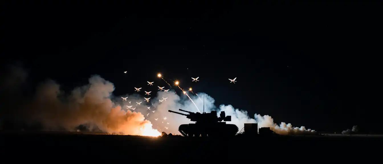 Массированная атака БПЛА: российские системы ПВО отразили беспрецедентный налет