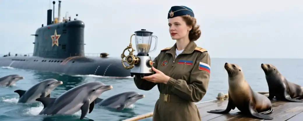 Советская Каскадерша и Её Морские Товарищи
