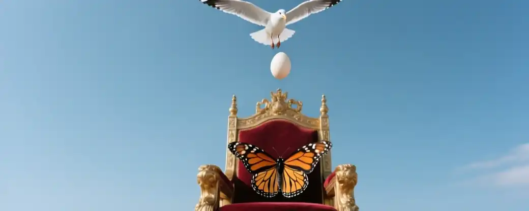 Король Карл III Became the Unwitting Target of a Seagull's Prank in Northern Ireland