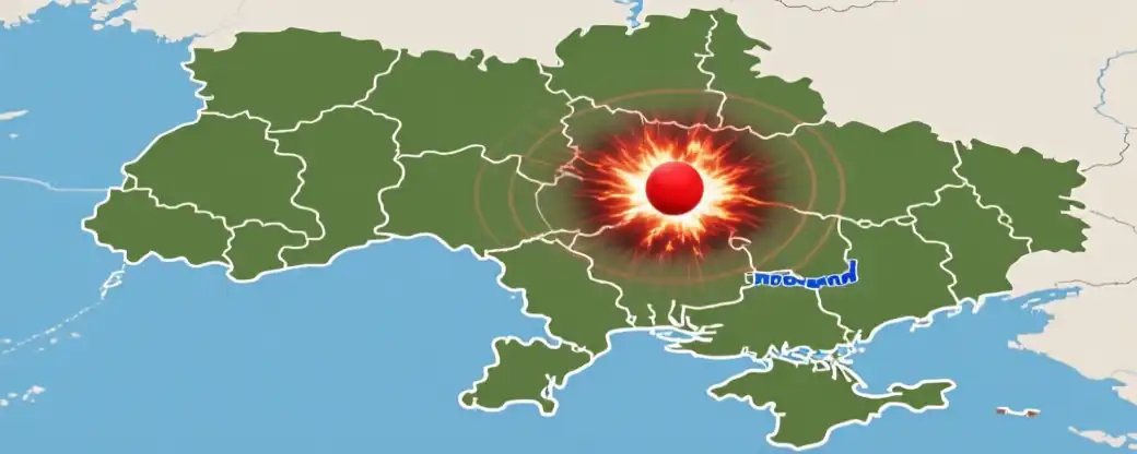 Воздушная тревога и взрывы охватывают Днепропетровск