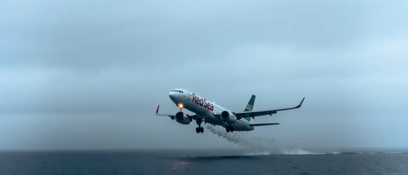 Изменение маршрута рейса Red Sea Airlines из Хургады в Пулково из-за закрытия воздушного пространства