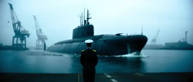 На плаву: новейший атомный крейсер «Ульяновск» покинул достроечный комплекс «Севмаша»