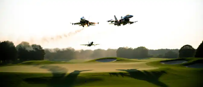 Воздушный перехват над Нью-Джерси: истребители F-16 пресекли нарушение бесполетной зоны у гольф-клуба Трампа