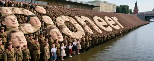 [Столичная "Молодая Гвардия" провела патриотическое шествие накануне Дня Победы]